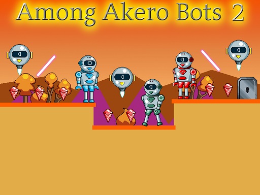 Among Akero Bots 2 online Arcade game