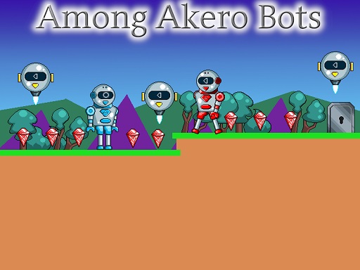 Among Akero Bots online Arcade game