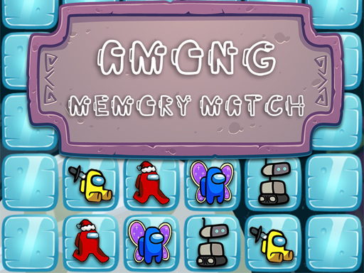 Among Memory Match online Puzzle game