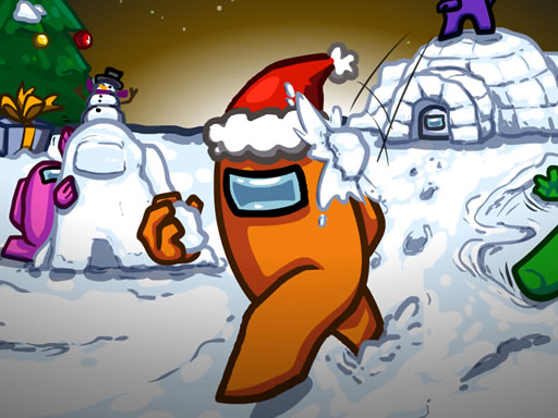 Among Us Christmas Memory online Puzzle game