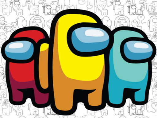 Among Us Coloring online Puzzle game