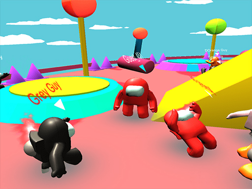 Among US Knockout online Hypercasual game