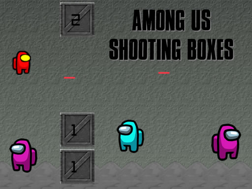 Among Us Shooting Boxes online Shooting game