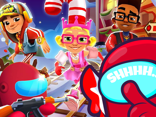 Amoung us - Subway Surfers online Adventure game