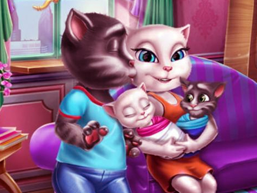 Angela Twins Family Day online game
