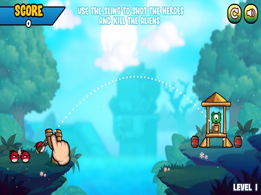 Angry Battle Birds Mania online Clicker game