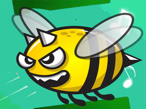 Angry Bee Flappy Adventure online Arcade game