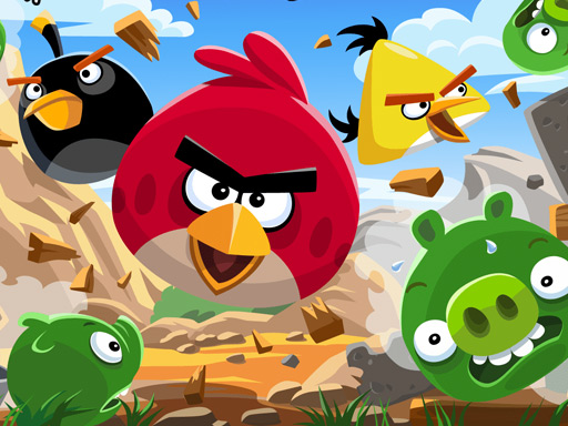 Angry Birds Mad Jumps online Arcade game
