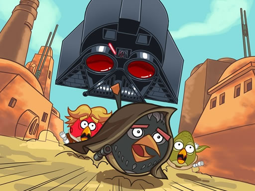 Angry Birds Star Wars Coloring online Puzzle game