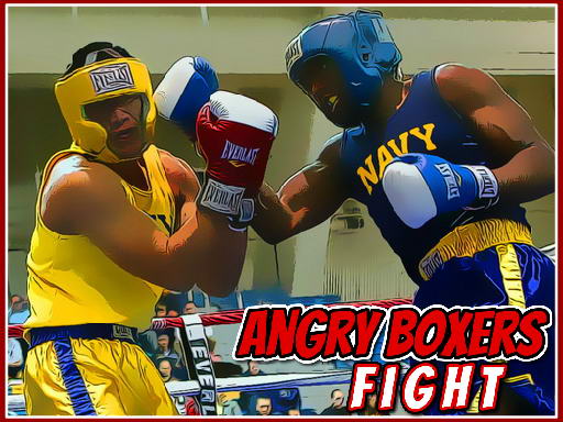 Angry Boxers Fight online Puzzle game