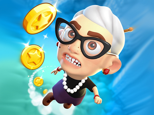 Angry Gran Run: Grannywood online Racing game
