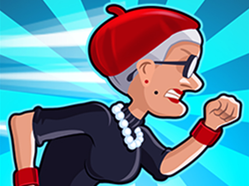 Angry Gran Run: Paris online Hypercasual game