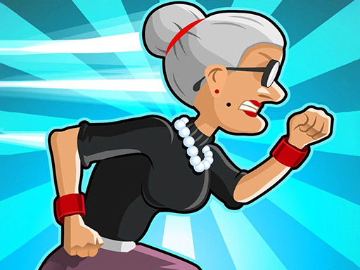 Angry Grandmother Run online game