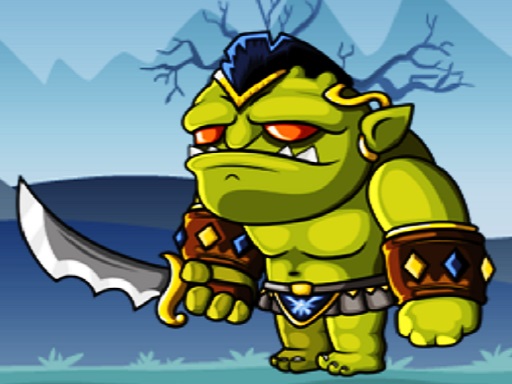 Angry Ork online Puzzle game