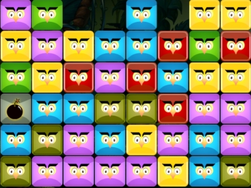 Angry Owls online Puzzle game