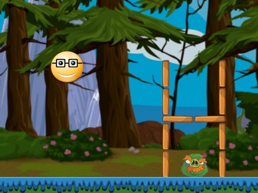 Angry shooting Emoji online Arcade game