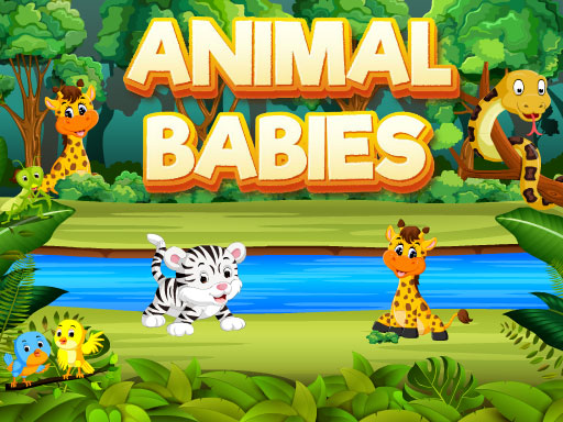 Animal Babies online Puzzle game