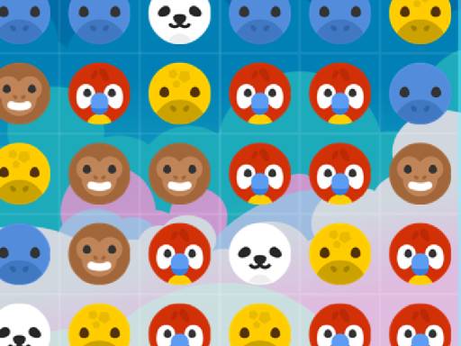Animal Crush online Puzzle game