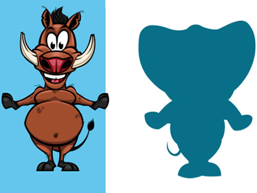 Animal Shapes online Puzzle game