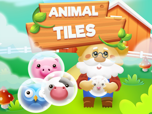 Animal Tiles online Bejeweled game