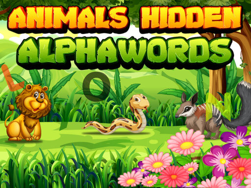 Animals Hidden Alphawords online Puzzle game