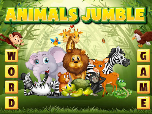 Animals Jumble online Puzzle game