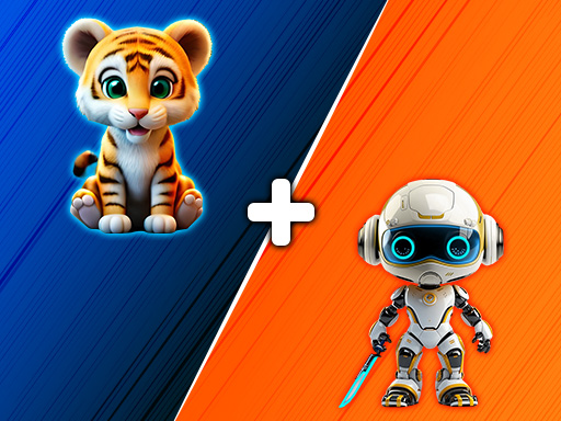 Animals Mix Up AI Hybrid online 3D game