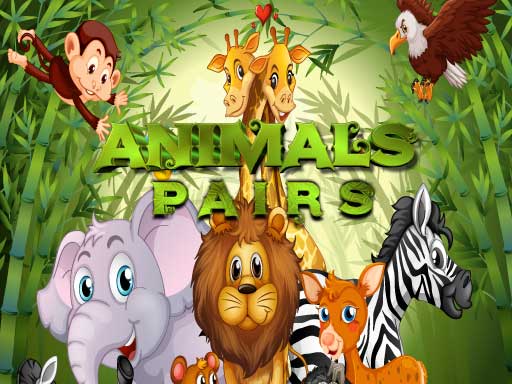 Animals Pairs Match 3 Online Game online Puzzle game