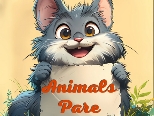 Animals Pare online Girls game
