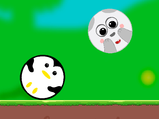 Animals Party Ball - 2 Player online Adventure game