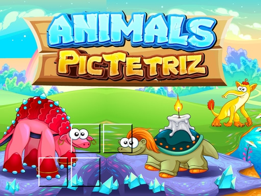 Animals Pic Tetriz online Puzzle game