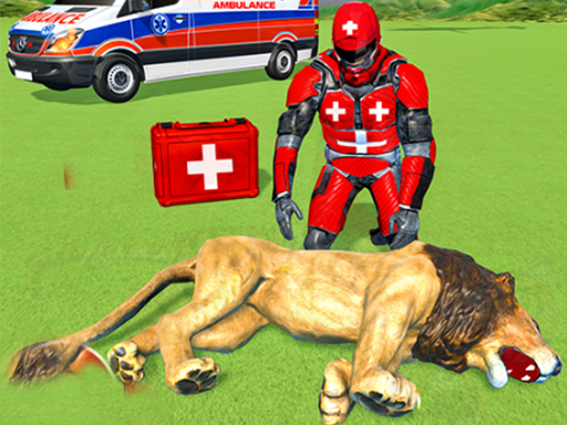 Animals Rescue Game Doctor Robot 3D online Adventure game