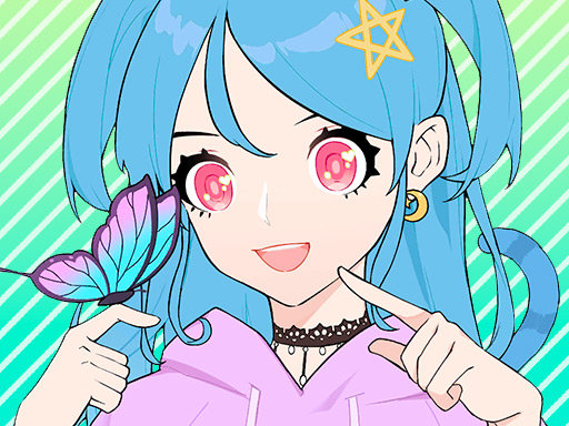 Anime Avatar Design online Girls game