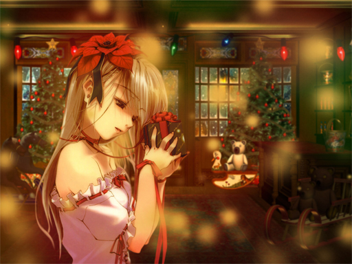 Anime Christmas Jigsaw Puzzle 2 online Puzzle game