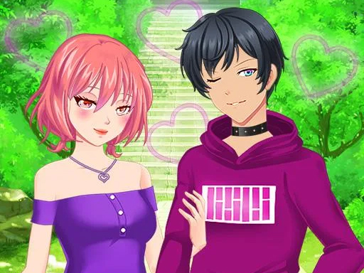 Anime Couples Dress Up Game for Girl online Girls game
