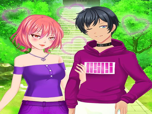 Anime Couples Dress Up Games online Girls game