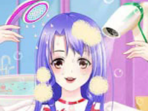 Anime Dress Up-Fashion Salon And Makeup online Puzzle game