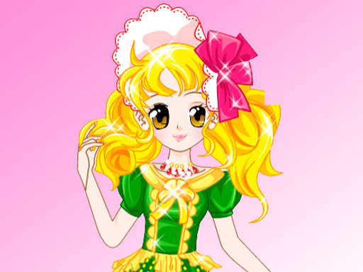 Anime Girl Dressup online Girls game