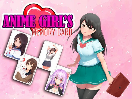 ANIME GIRLS MEMORY CARD online Puzzle game