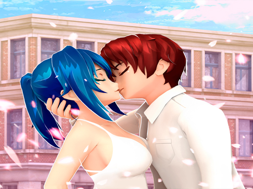 Anime High School Couple Makeover online Girls game