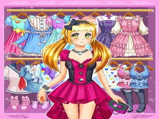 Anime & Kawaii Habillage online game