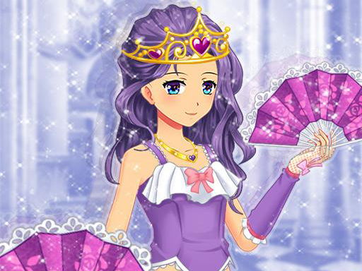 Anime Princess Dress Up Game online Hypercasual game