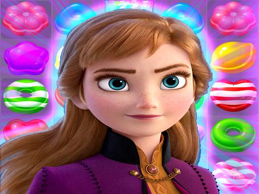 Anna | Frozen Match 3 online game