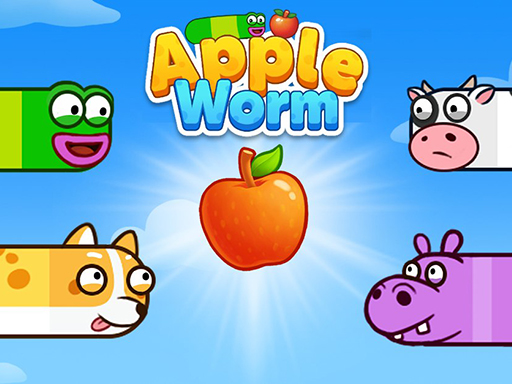 Apple Worm online Hypercasual game