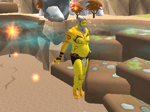 Aqua Man Sea Fight online Action game