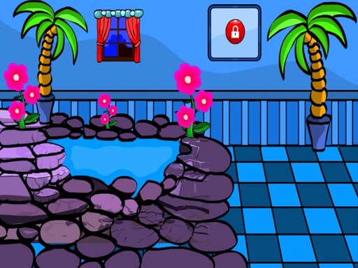 Aquarium House Escape online Puzzle game