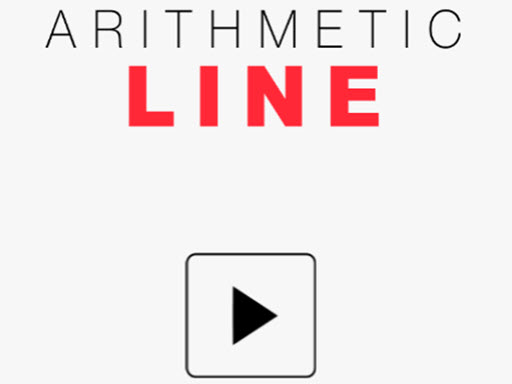 Arithmetic Line fun online Arcade game