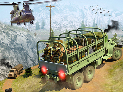 Army Cargo Transport Driving Online online Racing game
