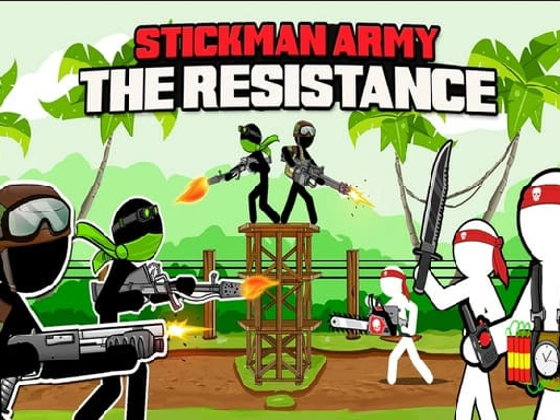 Army The Resistance online Stickman game