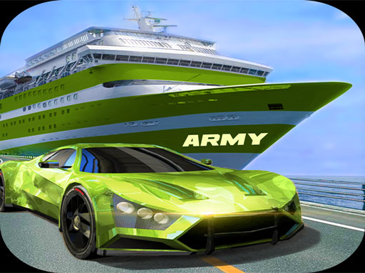 Army Truck Car Transport Game online Adventure game